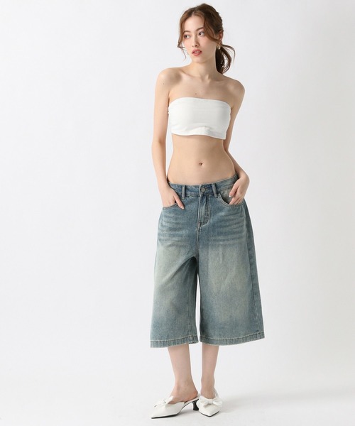 FOREVER 21(フォーエバー トゥエンティーワン)の「【2025SS】カップ付きバンドゥ(キャミソール・レディース・オフホワイト/ブラック・SMALL/MEDIUM)」の18枚目の写真
