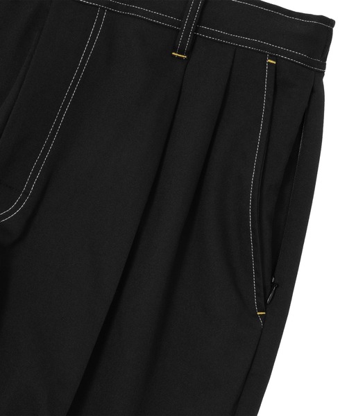 HUF(ハフ)の「CONTRAST TROUSER PANT / HUF ハフ トラウザーパンツ(その他パンツ・メンズ・パープル系その他/ブラック/チャコールグレー・SMALL/MEDIUM/LARGE/X-LARGE)」の8枚目の写真