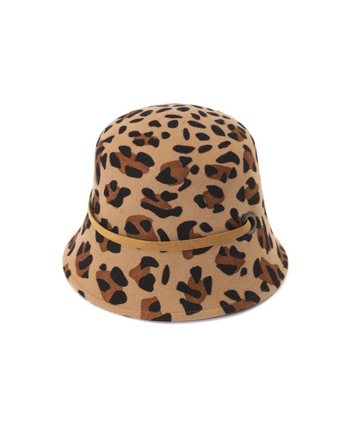 ROSE BUD（ローズバッド）の「リボン付きベルハット（ハット・レディース・ベージュ/ネイビー・ONE SIZE）」の4枚目の写真