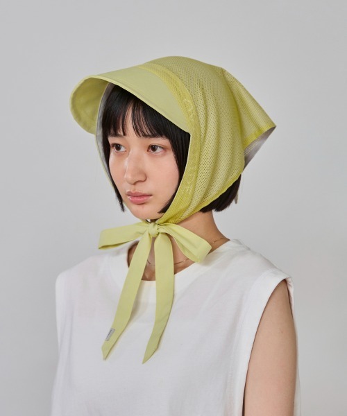 OVERRIDE(オーバーライド)の「OVERRIDE BREATHABLE BABUSHKA CAP SGP / オーバーライド(キャップ・レディース・ブラック/ブラウン/ライトグリーン/オレンジ・FREE)」の16枚目の写真