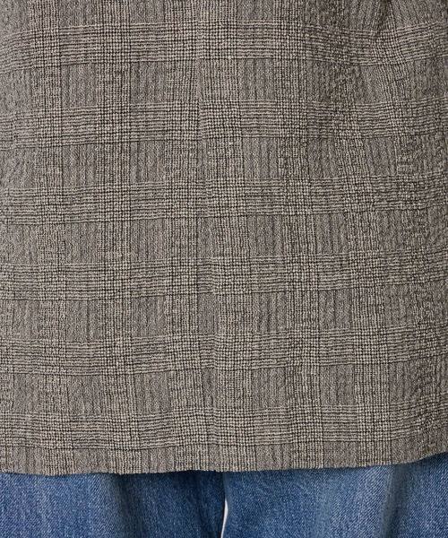 BABYLONE（バビロン）の「クレープリネンチェックベスト（ベスト・レディース・ブラック・フリー）」の19枚目の写真