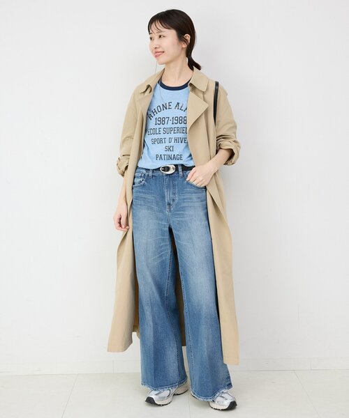 Healthy denim(ヘルシーデニム)の「Healthy DENIM/ヘルシーデニム SLOBE別注 Turnip デニム TURIP(デニムパンツ・レディース・ブルー/スカイブルー/ベージュ・24/25/22/23)」の8枚目の写真
