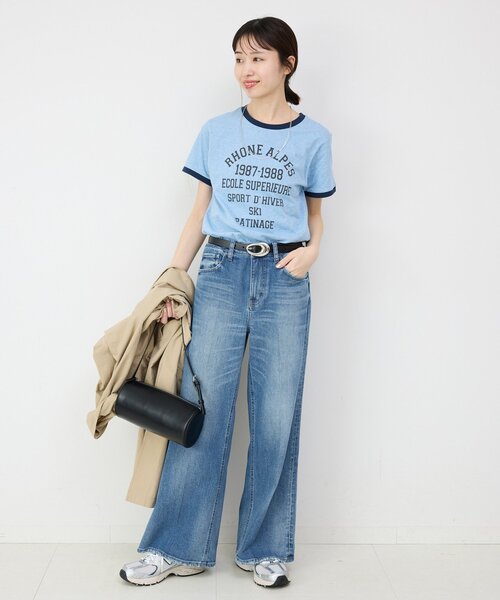 Healthy denim(ヘルシーデニム)の「Healthy DENIM/ヘルシーデニム SLOBE別注 Turnip デニム TURIP(デニムパンツ・レディース・ブルー/スカイブルー/ベージュ・24/25/22/23)」の9枚目の写真
