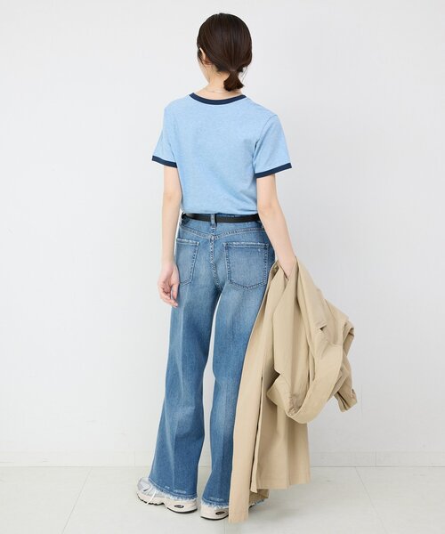 Healthy denim(ヘルシーデニム)の「Healthy DENIM/ヘルシーデニム SLOBE別注 Turnip デニム TURIP(デニムパンツ・レディース・ブルー/スカイブルー/ベージュ・24/25/22/23)」の11枚目の写真