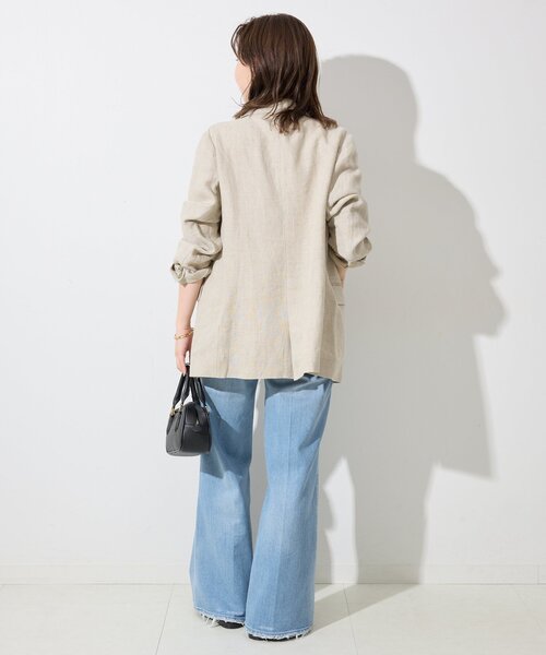 Healthy denim(ヘルシーデニム)の「Healthy DENIM/ヘルシーデニム SLOBE別注 Turnip デニム TURIP(デニムパンツ・レディース・ブルー/スカイブルー/ベージュ・24/25/22/23)」の14枚目の写真