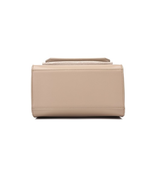 MERCURYDUO（マーキュリーデュオ）の「【MERCURYDUO/マーキュリーデュオ】メタリッククラック調型押し フラップハンドバッグ（ハンドバッグ・レディース・グレイッシュベージュ/アイボリー/ブラック・FREE）」の13枚目の写真