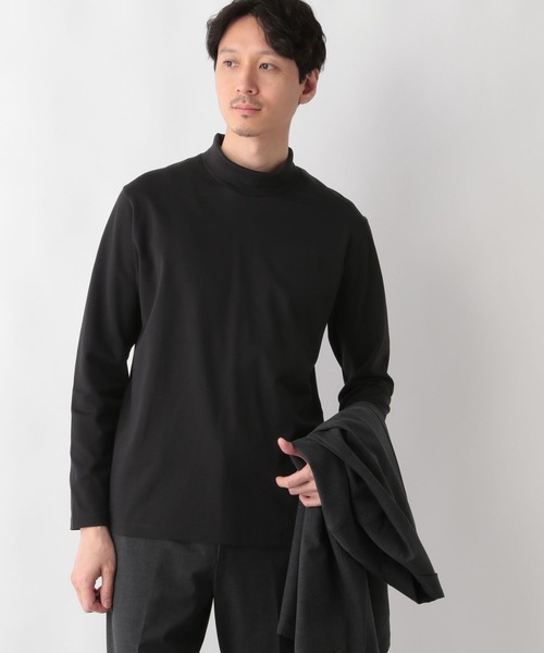 セール】リッチクリーンTEEハイネック/147187（Tシャツ/カットソー
