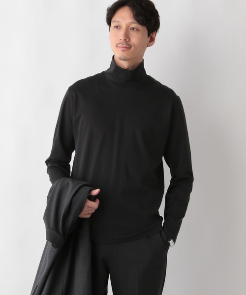 GLOBAL WORK(グローバルワーク)の「リッチクリーンTEEハイネック/147187(Tシャツ/カットソー・メンズ・ブラック/ホワイト・SMALL/X-LARGE/LARGE/MEDIUM)」の12枚目の写真