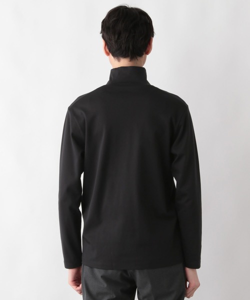 GLOBAL WORK(グローバルワーク)の「リッチクリーンTEEハイネック/147187(Tシャツ/カットソー・メンズ・ブラック/ホワイト・SMALL/X-LARGE/LARGE/MEDIUM)」の6枚目の写真