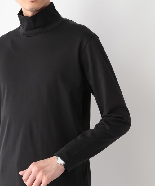 GLOBAL WORK(グローバルワーク)の「リッチクリーンTEEハイネック/147187(Tシャツ/カットソー・メンズ・ブラック/ホワイト・SMALL/X-LARGE/LARGE/MEDIUM)」の9枚目の写真