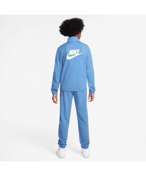 NIKE(ナイキ)の「ナイキ NIKE ナイキ YTH NSW POLY フルジップ ハイブリッド トラックスーツ(ジャージ・キッズ・サックスブルー・130cm/140cm/150cm/160cm)」の8枚目の写真