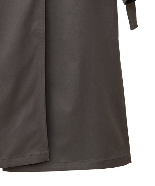 AMERICAN HOLIC（アメリカンホリック）の「スタンドカラーニュアンスロングコート（トレンチコート・レディース・チャコールグレー/ベージュ・M/L）」の12枚目の写真