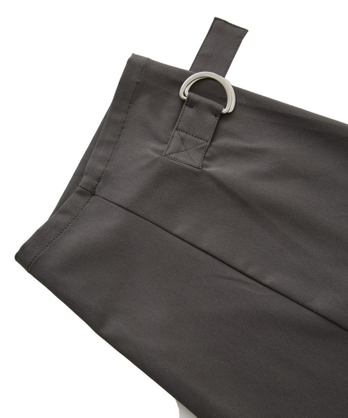 AMERICAN HOLIC（アメリカンホリック）の「スタンドカラーニュアンスロングコート（トレンチコート・レディース・チャコールグレー/ベージュ・M/L）」の13枚目の写真