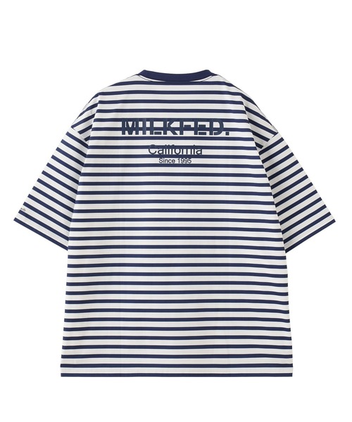 Ocean Pacific（オーシャンパシフィック）の「MILKFED. ×OP RASH GUARD POCKET TEE（ラッシュガード・レディース・ホワイト/ブラック/ネイビー・ONE SIZE）」の7枚目の写真