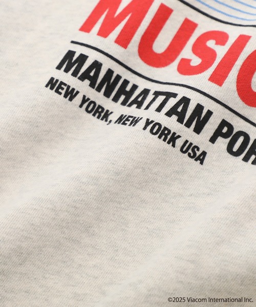 Manhattan Portage（マンハッタンポーテージ）の「Sweat Trainer MTV（Tシャツ/カットソー・メンズ・オートミール/ヘザーチャコール・SMALL/MEDIUM/LARGE/X-LARGE）」の7枚目の写真