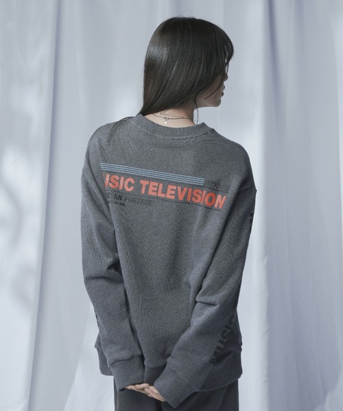 Manhattan Portage（マンハッタンポーテージ）の「Sweat Trainer MTV（Tシャツ/カットソー・メンズ・オートミール/ヘザーチャコール・SMALL/MEDIUM/LARGE/X-LARGE）」の20枚目の写真