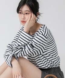 ボーダー 長袖 韓国」に該当するレディースファッション通販