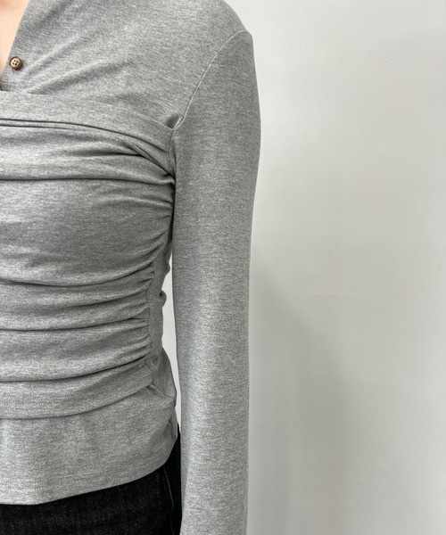 チューブトップ レイヤードデザイントップス FC25S023【Fano