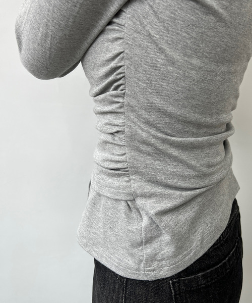 fano stuidos レイヤードトップス ワンショルダー レイヤードデザイントップス FD24S405【Fano