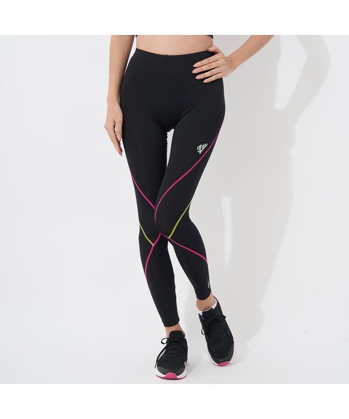 FILA（フィラ）の「Fila フィラ インナーパンツ ロング丈 DRY 吸水速乾 UVケア リフレクター機能付 スポーツインナー ボトムス（レギンス/スパッツ・レディース・マルチ/ブラック/ネイビー・L/M/S/LL）」の21枚目の写真