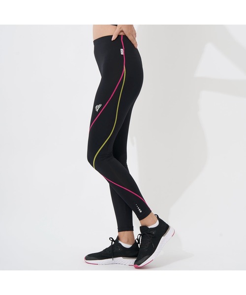 FILA（フィラ）の「Fila フィラ インナーパンツ ロング丈 DRY 吸水速乾 UVケア リフレクター機能付 スポーツインナー ボトムス（レギンス/スパッツ・レディース・マルチ/ブラック/ネイビー・L/M/S/LL）」の10枚目の写真