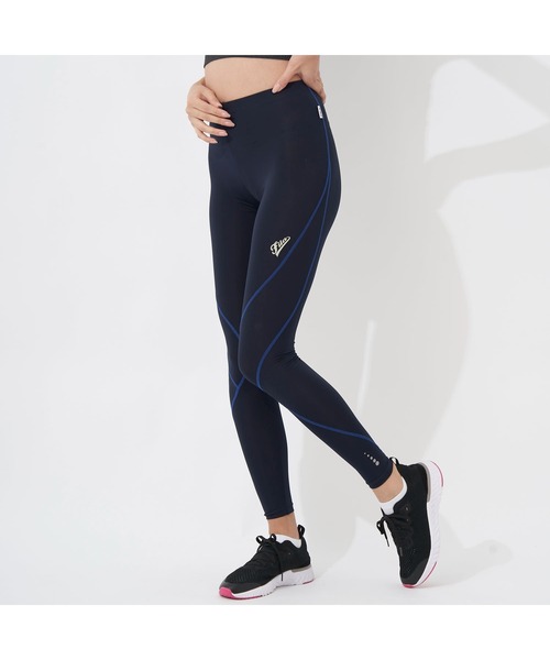 FILA（フィラ）の「Fila フィラ インナーパンツ ロング丈 DRY 吸水速乾 UVケア リフレクター機能付 スポーツインナー ボトムス（レギンス/スパッツ・レディース・マルチ/ブラック/ネイビー・L/M/S/LL）」の22枚目の写真