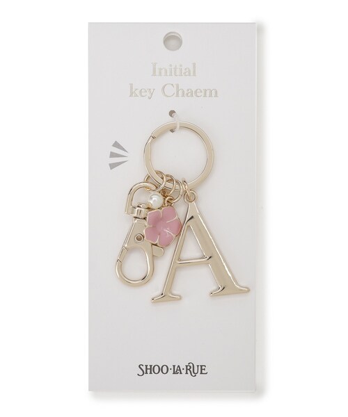 SHOO・LA・RUE(シューラルー)の「【イニシャル】キーホルダー(チャーム・レディース・パープル/グリーン系/ピンク/ピンク系/イエロー系その他/ライトブルー・00)」の6枚目の写真