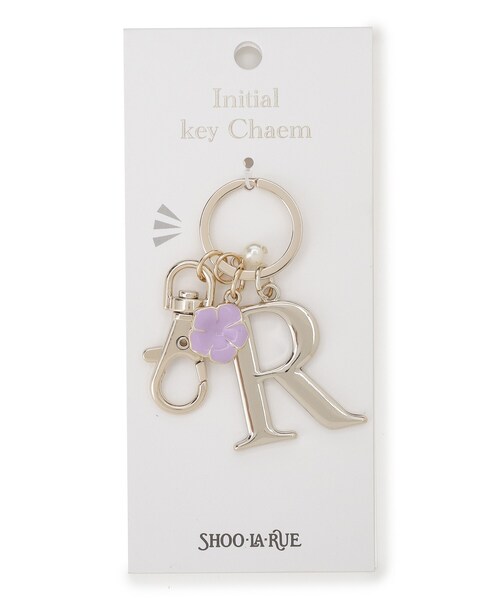 SHOO・LA・RUE(シューラルー)の「【イニシャル】キーホルダー(チャーム・レディース・パープル/グリーン系/ピンク/ピンク系/イエロー系その他/ライトブルー・00)」の3枚目の写真