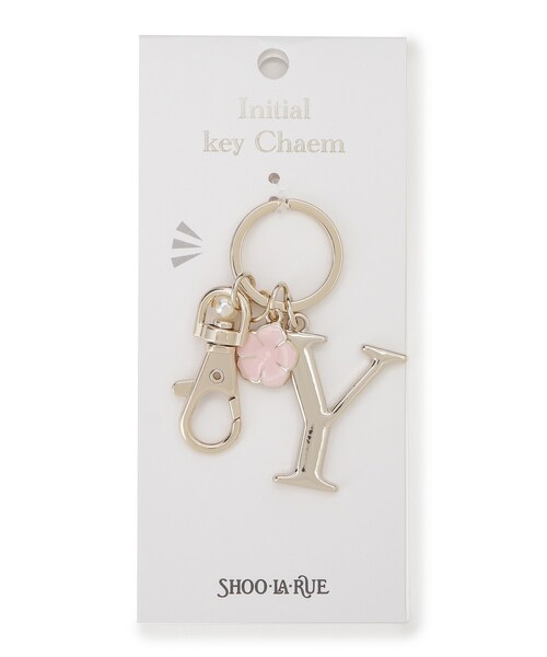 SHOO・LA・RUE(シューラルー)の「【イニシャル】キーホルダー(チャーム・レディース・パープル/グリーン系/ピンク/ピンク系/イエロー系その他/ライトブルー・00)」の5枚目の写真