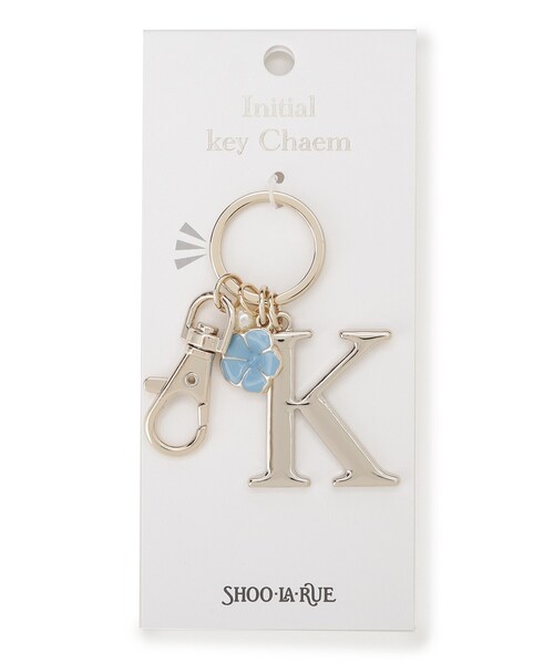 SHOO・LA・RUE(シューラルー)の「【イニシャル】キーホルダー(チャーム・レディース・パープル/グリーン系/ピンク/ピンク系/イエロー系その他/ライトブルー・00)」の2枚目の写真