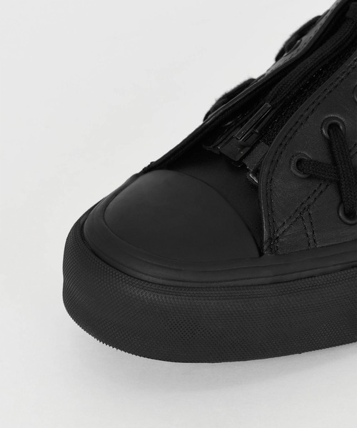 LAD MUSICIAN（ラッドミュージシャン）の「LEATHER SNEAKER（スニーカー・メンズ・ブラック/ブラック×ホワイト・42/44/46）」の6枚目の写真