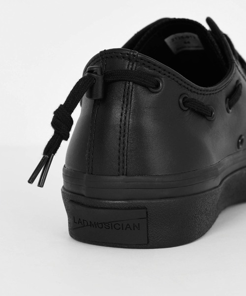 LAD MUSICIAN（ラッドミュージシャン）の「LEATHER SNEAKER（スニーカー・メンズ・ブラック/ブラック×ホワイト・42/44/46）」の8枚目の写真