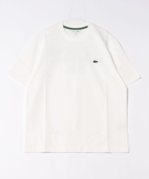 LACOSTE(ラコステ)の「LACOSTE/ラコステ 半袖 Tシャツ バックプリントベーシックTシャツ TH470599(Tシャツ/カットソー・メンズ・ホワイト/ブラック・S/M/L)」の9枚目の写真