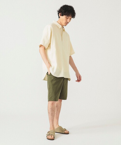 BEAMS(ビームス)の「ミリタリー プルオーバー シャツ(シャツ/ブラウス・メンズ・ネイビー/ブルー/ナチュラル・L/S/M/XL)」の6枚目の写真