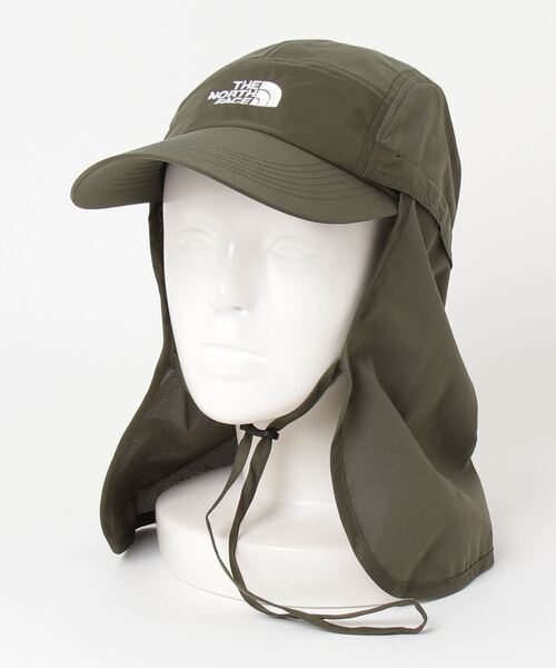 THE NORTH FACE（ザノースフェイス）の「THE NORTH FACE Sunshield Cap NN02505（キャップ・メンズ・オリーブ/ブラック・MEDIUM/LARGE）」の18枚目の写真