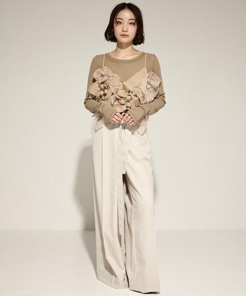 riv nobuhiko/リブノブヒコ】MICHE FRILL BUISTIER/フリルビスチェ