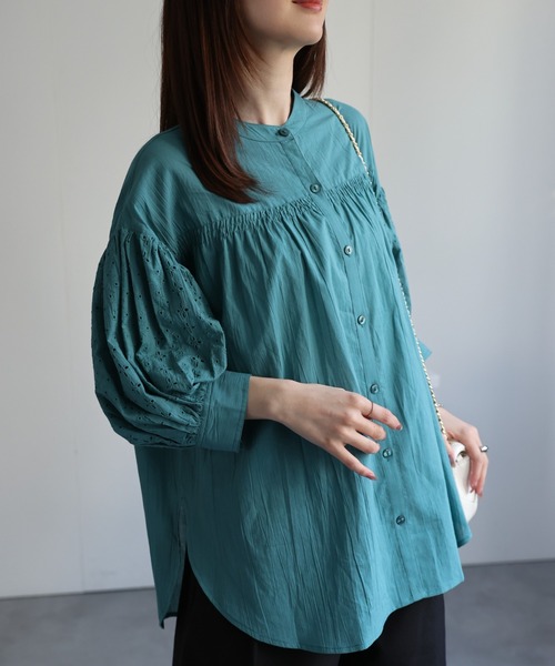 model：162cm 着用サイズ：F