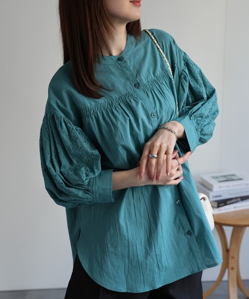 model：162cm 着用サイズ：F