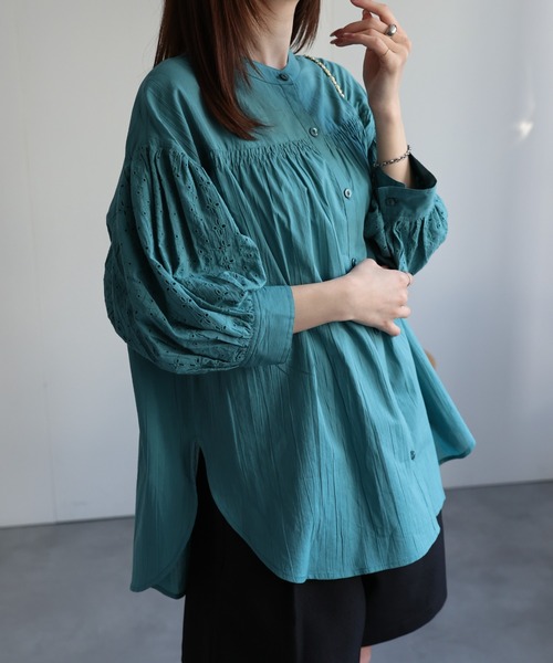 model：162cm 着用サイズ：F