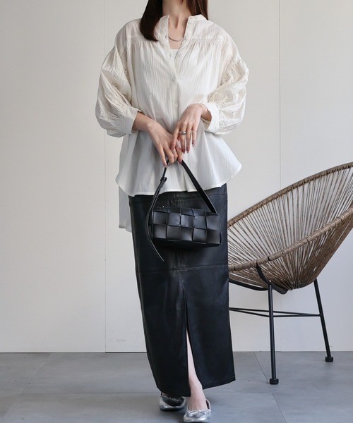 model：162cm 着用サイズ：F