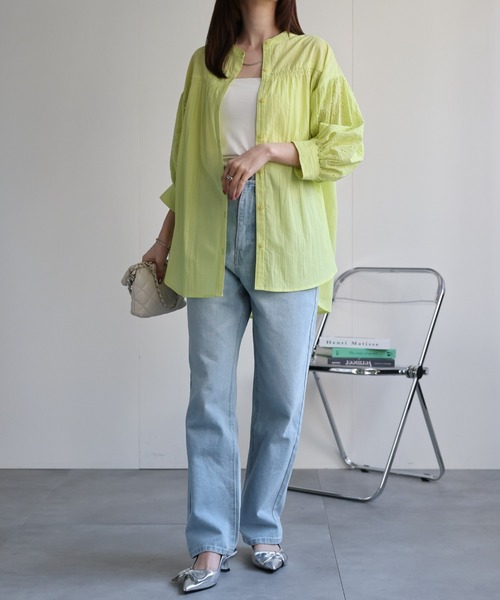 model：162cm 着用サイズ：F