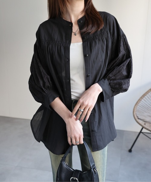 model：162cm 着用サイズ：F