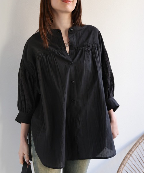 model：162cm 着用サイズ：F