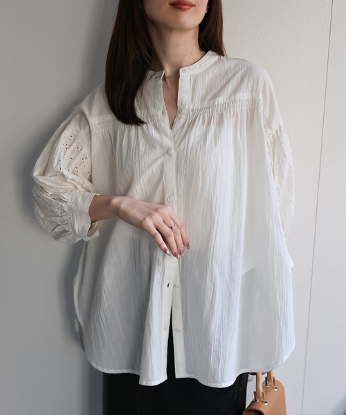 model：162cm 着用サイズ：F