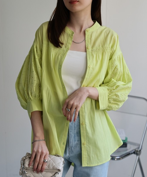 MSGM◆長袖ブラウス/40/レーヨン/PNK/総柄/2942MDM113 MSGM(エムエスジーエム) 長袖ブラウス2441MDM29Y 2441MDM29Y