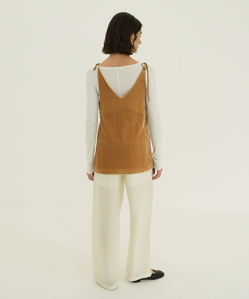 パンツ CLANE SHEER STRAIGHT PANTS セール】SHEER STRAIGHT PANTS(その他パンツ)|CLANE(クラネ