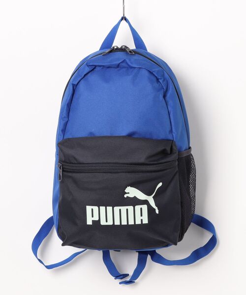 PUMA（プーマ）の「《PUMA》PUMA PHASE CB ｽﾓｰﾙ ﾊﾞｯｸﾊﾟｯｸ（バックパック/リュック・キッズ・ピンク/ブルー/ライトブルー/ピンク系その他・フリー）」の2枚目の写真