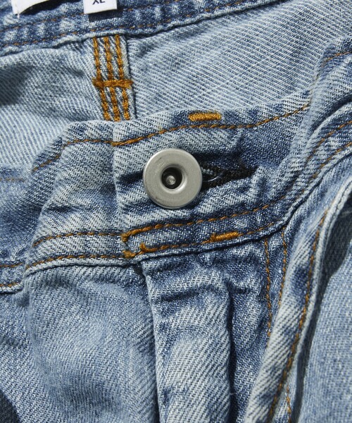 CAHLUMN/カウラム French Linen Denim Painter Shorts/フレンチ