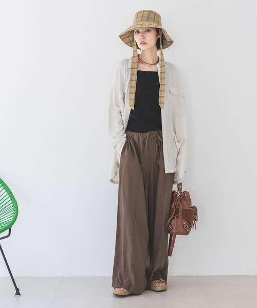 セール】リネンイージーパンツ/421478（その他パンツ）｜JEANASIS