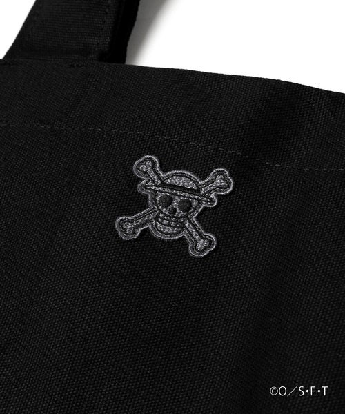 ZOZO（ゾゾ）の「ONE PIECE × ZOZOTOWN　TOTE（トートバッグ・メンズ・ブラック・FREE）」の3枚目の写真